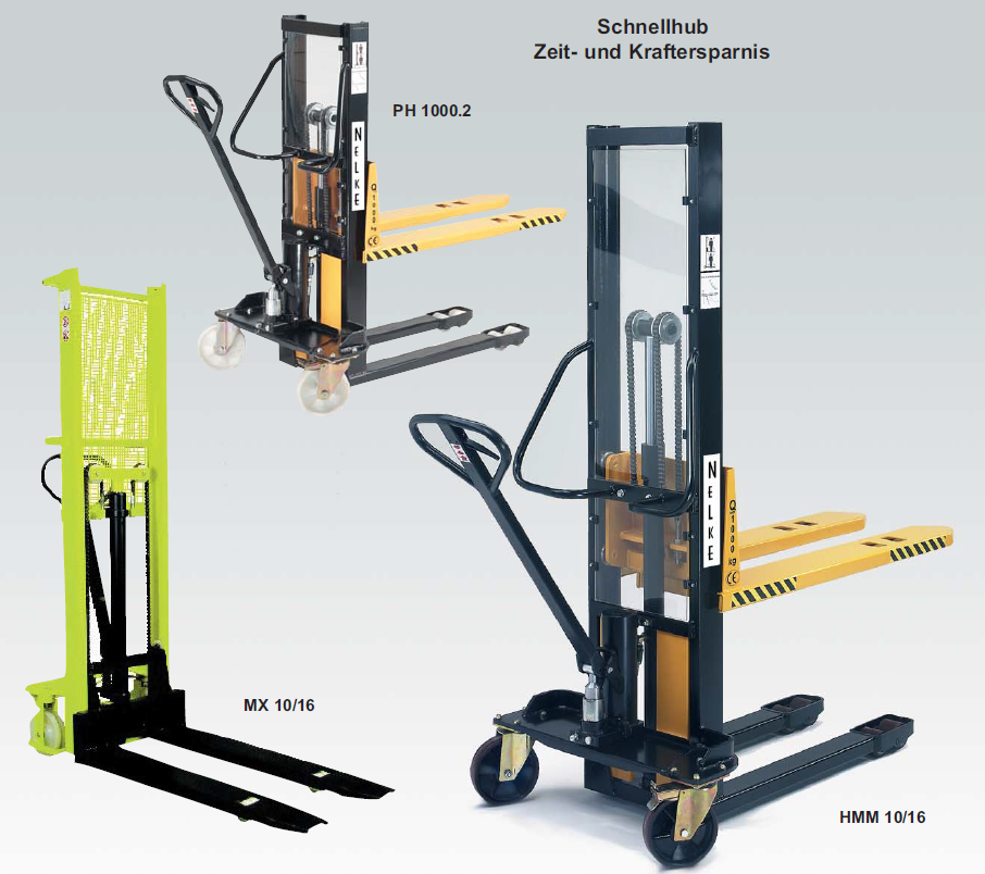 Handhydraulische Hochhubstapler HandhydrHochhubstapler