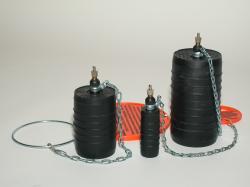 Dichtkissen variabel ohne Durchgang Absperblase TestBall variabel neu