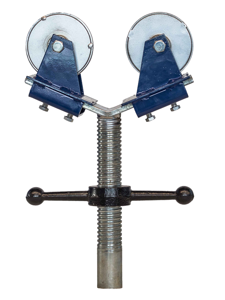 Edelstahlrollen aufsteckbar Edelstahlrollen aufsteckbar